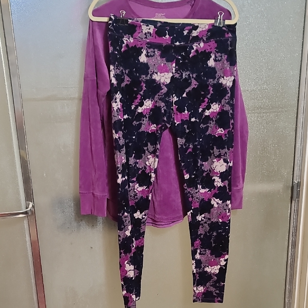 Vibrant Floral Kids Leggings